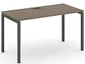 Стол письменный на металлокаркасе на П-образных опорах 40х40
