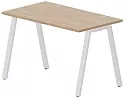 Стол рабочий на металлокаркасе (А-опоры / 2 громмета)