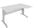 Стол эргономичный на металлокаркасе (правый)