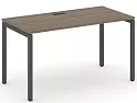 Стол письменный на металлокаркасе на П-образных опорах 40х40