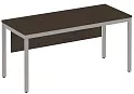 Стол письменный на металлокаркасе с экраном ДСП
