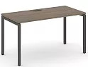 Стол письменный на металлокаркасе на П-образных опорах 40х40