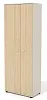Гардероб с продольной штангой (каркас беж)
