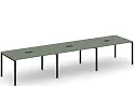 Стол для переговоров на металлокаркасе (3 столешницы)