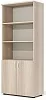 Офисный шкаф комбинированный открытый, высокий
