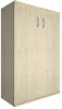 Офисный шкаф средний широкий (2 средние двери ЛДСП)