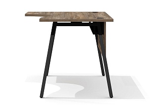 Стол эргономичный на металлокаркасе (левый)