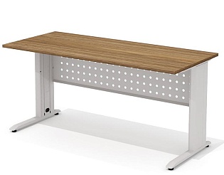 Стол прямой на металлокаркасе