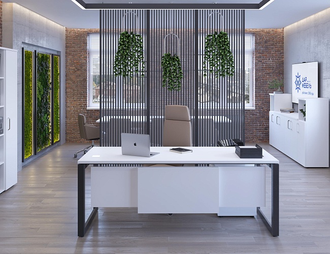 фото кабинет Оникс Белый №2