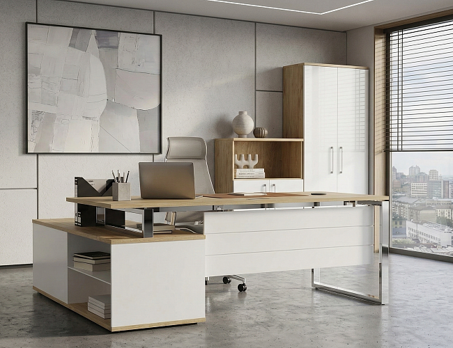 фото кабинет Шифт Хром Тиквуд №2