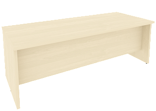 Офисный письменный стол для руководителя (прямоугольный)