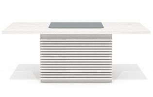 Стол руководителя с декор. траверсом