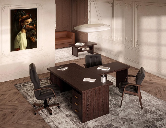 фото кабинет Монза Венге №2