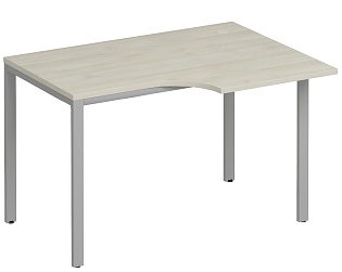 Стол письменный на П-образном металлокаркасе (правый)