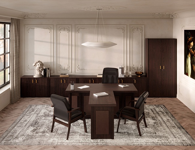 фото кабинет Монза Венге №4