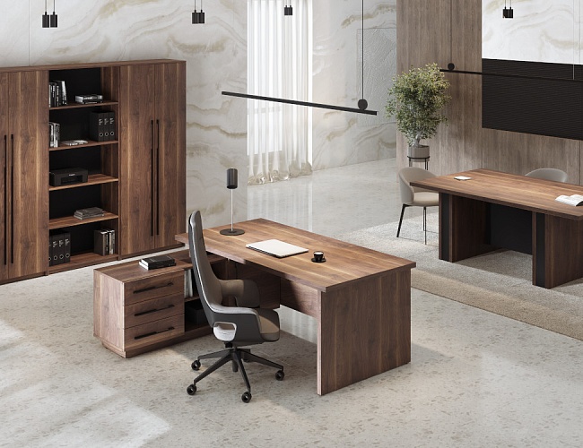 фото кабинет Тоскана Орех №3