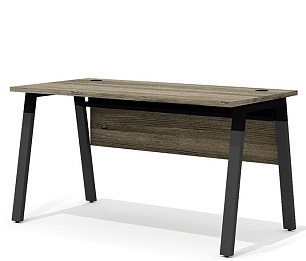 Стол прямой на металлокаркасе